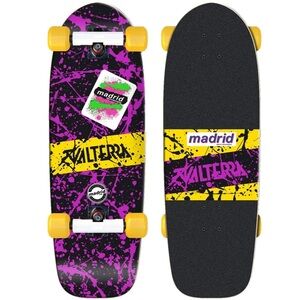 Madrid Back to the Future 40th Anniversary Skateboard Complete #1647 new